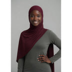 Laguna Liquid Hijab Burgundy