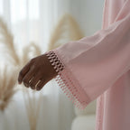 Noor Pink Abaya 2 piece