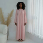 Noor Pink Abaya 2 piece