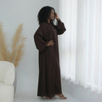 Noor Brown Abaya 2 piece