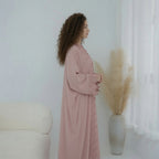 Hana Pink Abaya 2 piece